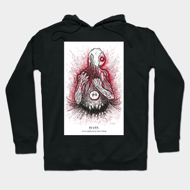 11: Hate by Annabelle Lecter Hoodie by AnnabelleLecter